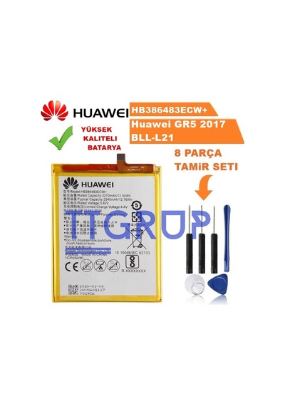 Huaweı Gr5 2017 Batarya  Pil