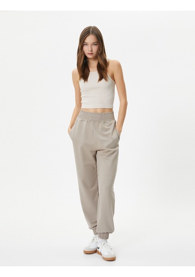 Koton Jogger Eşofman Altı Yüksek Bel Rahat Kalıp Cepli Pamuk Karışımlı Kahverengi 4sal40061ık 4SAL40061IK547 Kahve Koton Jogger Eşofman Altı Yüksek Bel Rahat Kalıp Cepli Pamuk Karışımlı Kahverengi 4sal40061ık 4SAL40061IK547 Kahve