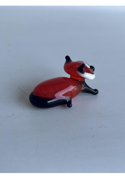 El Yapımı Murano Cam Tilki Biblo A36-04