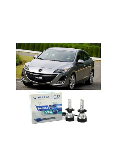 Mazda 3 Led Xenon Uzun Far Ampulü Hb3 Access Yeni Seri Beyaz 2009-2013