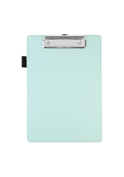 Sekreterlik,a5 Küçük Boy,kapaksız,a5 Clipboard Vegan Suni Deri,17,5x24,5 Cm.,su Yeşili