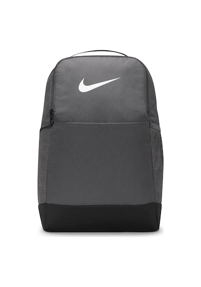 Nike Brasilia 9.5 Training Backpack Medium 24 Liters Çok Gözlü Omuz Askılı Unisex Sırt Çantası Gri