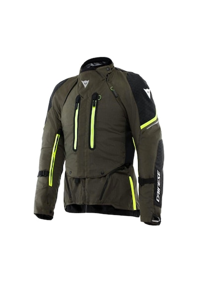 Dainese Daınese Super Adventure Absøluteshell Erkek Mont - Tarmac / Black / Fluo Yellow