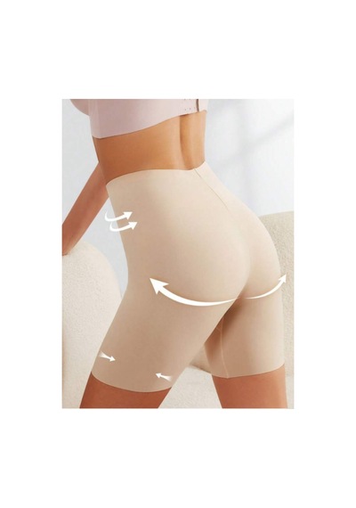 Unika Boutique Kadın Dikişsiz Lazer Kesim Toparlayıcı Korse Bej