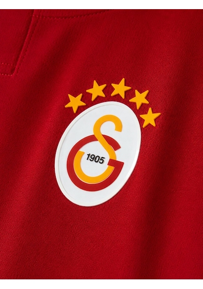 Galatasaray Lisanslı Puma 2026/2027 İç Saha Parçalı Çocuk Forma Kırmızı - Sarı