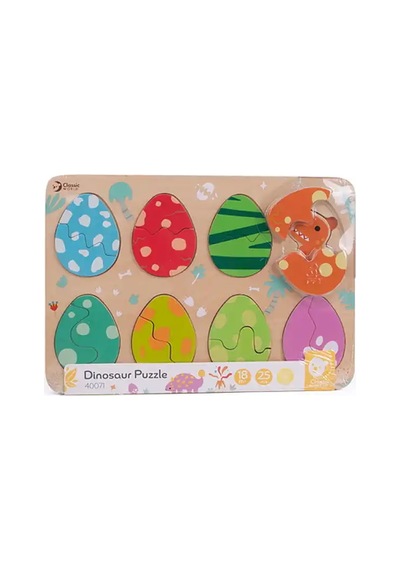 Classic World Ahşap Yapboz - Dinosaur 40071