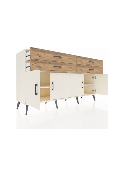 Hyperion Konsol 2 Raflı 4 Çekmeceli 8 Kapaklı 176x44x99 Aytaşı-ay Aytaşı-aytaşı/çam Hyperion Konsol 2 Raflı 4 Çekmeceli 8 Kapaklı 176x44x99 Aytaşı-ay Aytaşı-aytaşı/çam