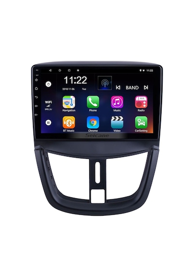 Peugeot 207 2006-2010 Uyumlu Multimedya Navigasyon Usb Kamera Carplayer 4 Ram