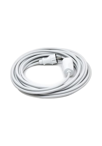 Sas Kablo Topraklı 15 Metre Seyyar Kablo Uzatma Kablosu 3x2,5 Mm,beyaz