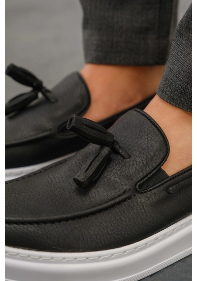 Mn127 - Cbt Loafer-x Erkek Ayakkabı Sıyah Siyah