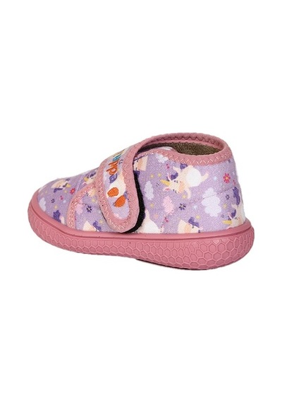 Yuppa Funny Happy Unicorn Kız Çocuk Panduf-Lila