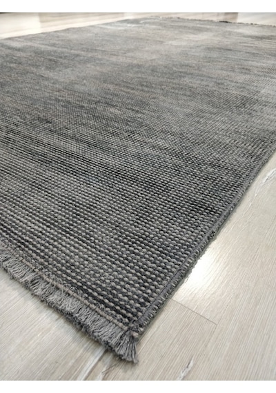 Joker Halı Norm Tual 10-003 Koyu Gri Renk Dokuma Halı 150X230 Cm