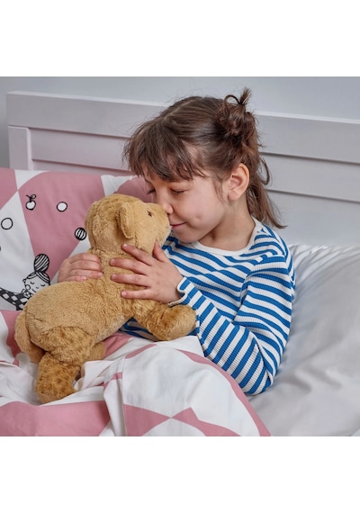 Ikea Djungelskog Peluş Oyuncak 27 Cm Bej - Krem