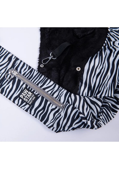 Pawstar Lodwar Street Crossbody Küçük Irk Köpek Çapraz Taşıma Çantası İçi Tay Tüyü