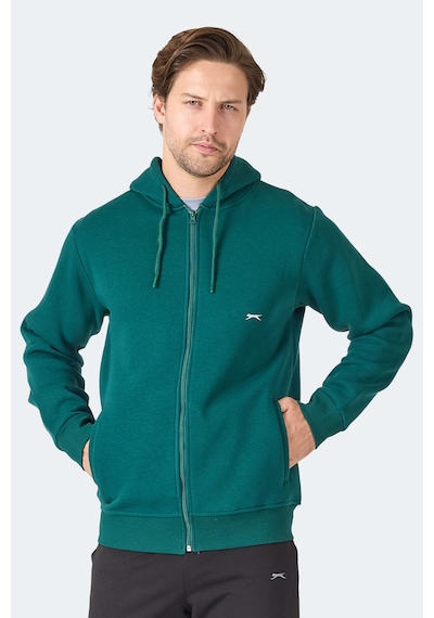 Slazenger Majestıc I Erkek Koyu Yeşil Sweatshirt Koyu Yeşil