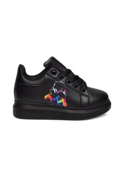 Celira Mdl Siyah Günlük Kız Çocuk Sneaker Spor Ayakkabı Siyah