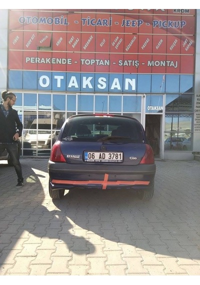 Renault Clio 2 Hb Arka Tampon Eki