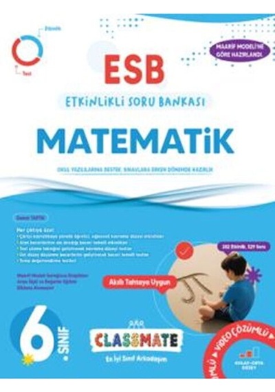 Okyanus 6. Sınıf Classmate Matematik Etkinlikli Soru Bankası Okya