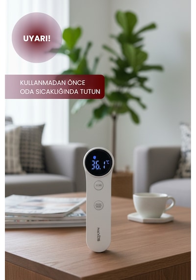 Direct Nexus Dual Kulaktan & Alından Ateş Ölçer Beyaz
