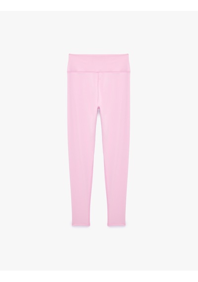 Koton Yüksek Bel Slim Fit Spor Tayt Pembe 6sak40301nk Gül