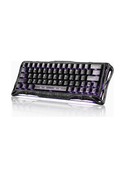Gravastar Mercury V60 Pro Manyetik Switch Gaming Klavye, Kablolu, İngilizce Q, Cyber Frost Black