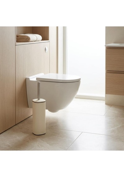 Paslanmaz Çelik Saplı Wc Fırçalık Krem, Kapaklı Tuvalet Fırçası Seti, Hijyenik Saklama Hazneli Banyo Ve Wc Fırçası, Şık Krem Tasarım, 38,5 Cm Beyaz - Çok Renkli Paslanmaz Çelik Saplı Wc Fırçalık Krem, Kapaklı Tuvalet Fırçası Seti, Hijyenik Saklama Hazneli Banyo Ve Wc Fırçası, Şık Krem Tasarım, 38,5 Cm Beyaz - Çok Renkli