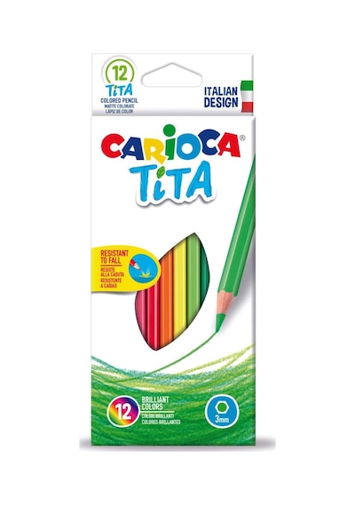 Carioca Tita Kuru Boya Kalemi 12'li