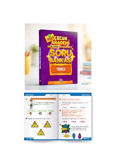 2. Sınıf Etkinlikli Soru Bankaları Tüm Seri