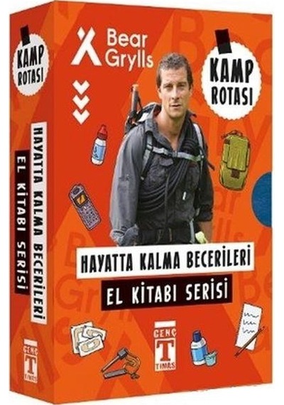 Kamp Rotası Hayatta Kalma Becerileri El Kitabı Serisi 6 Kitap