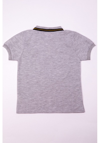Hçm Erkek Çocuk Tshirt Polo Yaka A7 Gri