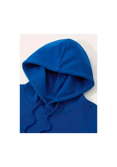 Medinenur One Yazı Baskılı Kapüşonlu Sweatshirt Saks