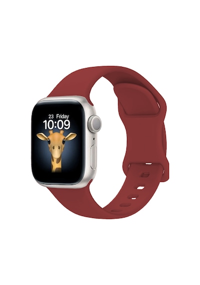Apple Uyumlu  Watch Series 10 46mm Yumuşak Hafif Silikon Kordon Kayış