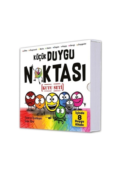 Küçük Duygu Noktası Kutu Seti - 8 Kitap Takım - Diane Alber - Beta Kids