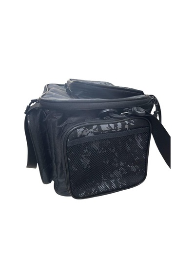 Kendo Black Camo Balıkçı Çantası 38x22x20cm