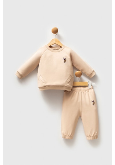 U.S. Polo Assn. U.s. Polo Assn Erkek Bebek Krem Takım 5274-48954 Krem