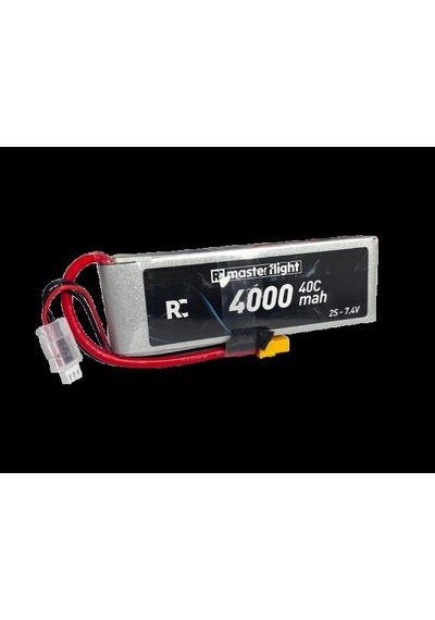 Masterflight 7.4v Li-po Pil - 4000mah 40c 2s Lityum Polymer Batarya