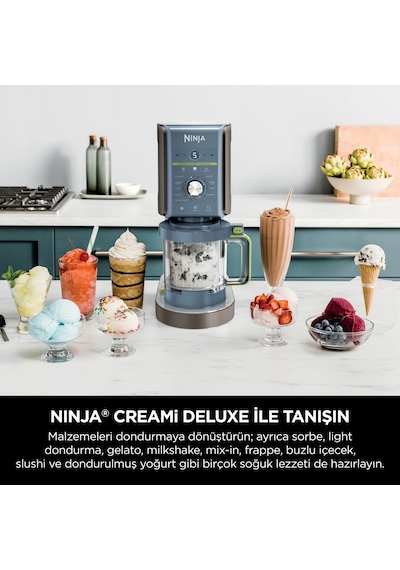 Ninja Creami Deluxe 10 in 1 800 W Dondurma Ve Frozen Makinesi