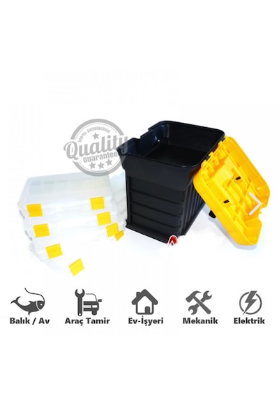 Super-Bag Organizerli Kilitli Takım Çantası
