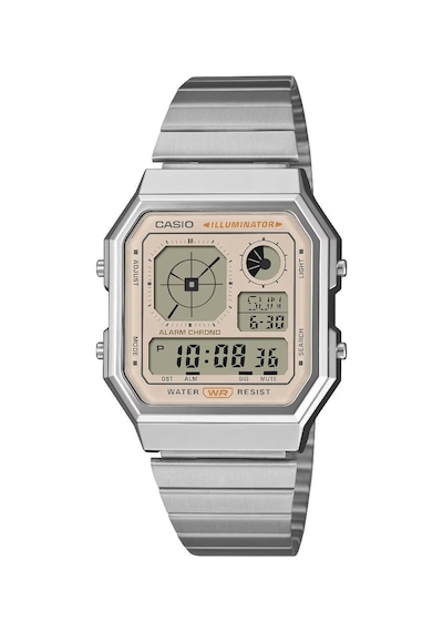 A130we-9adf Casio Retro Dijital Unisex Kol Saati Gri
