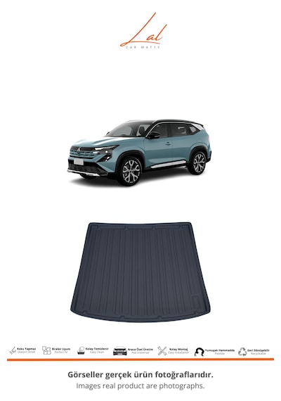 Renault Boreal 3d Havuzlu Paspas Üst Kademe Bagaj Havuzu Seti 2026 Ve Sonrası Uyumlu