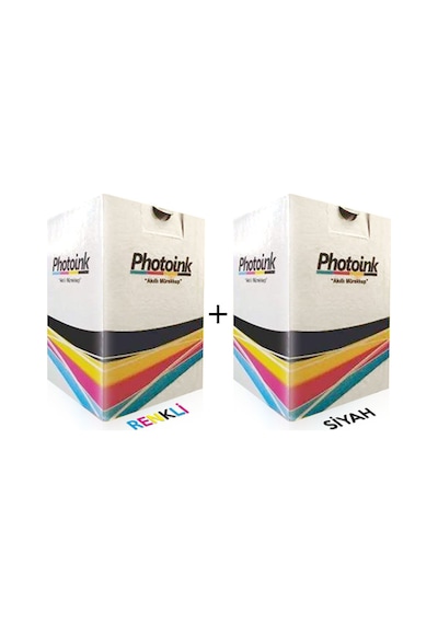 Hp Deskjet 2632 Siyah Ve Renkli Kartuş Dolum Seti-20 Dolumluk Bk8681986546366 Photoink