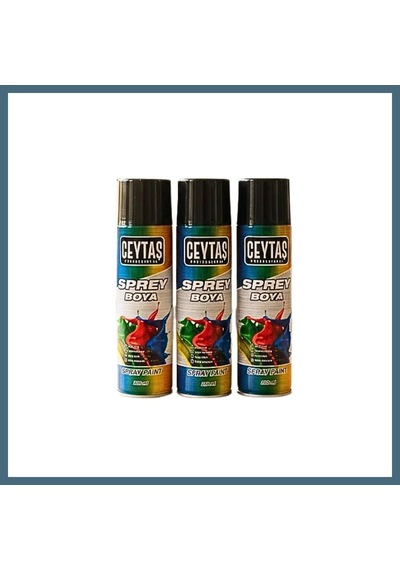 Bezos 200 Ml Siyah Sprey Boya Agc