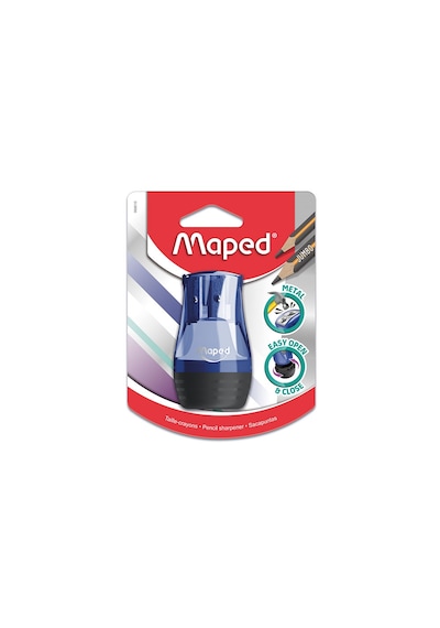 Maped Yeni Tonic Metal Çift Delikli Kalemtıraş 068610