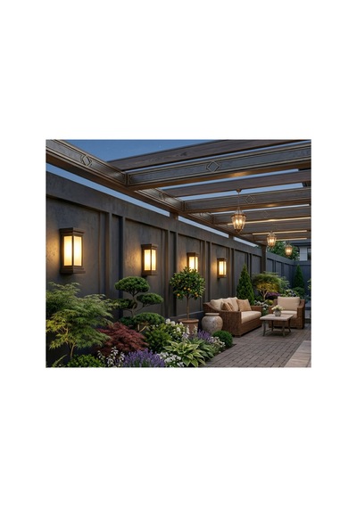 Aydınlatma Armatürü Glop Led Avize Aplik Balkon Bahçe Banyo Duvar Koridor Lambası Led Günışığı Günışığı-3000k