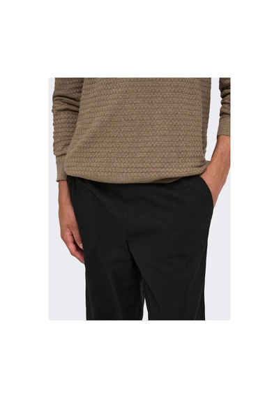 Only & Sons Reid Erkek Siyah Pantolon 22038975-b