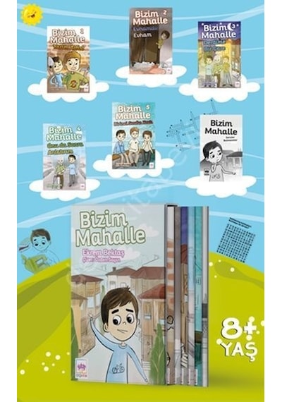 Bizim Mahalle Seti-5 Kitap Takım-Kutulu - Ekrem Bektaş - Ötüken Neşriyat