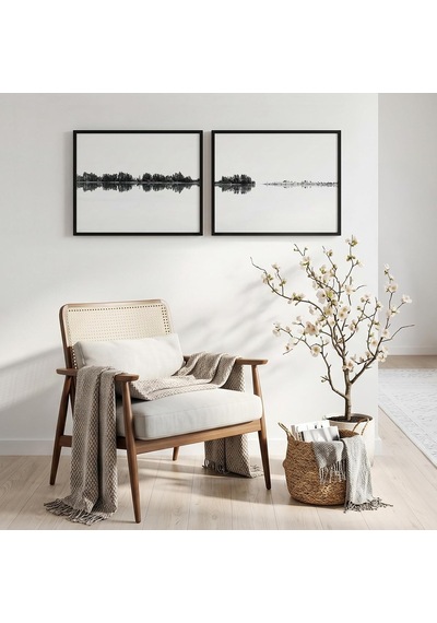 16x20 Cm Siyah Resim Çerçevesi, 2'li Set, Pleksiglaslı İnce Kenarlı Fotoğraf Çerçevesi, Duvar Asma Donanımlı