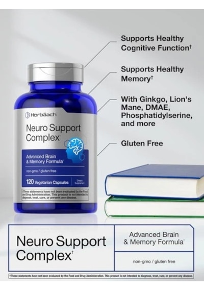 Neuro Support Complex - 9 İn 1 Memory Formula 120 Veg. Capsules