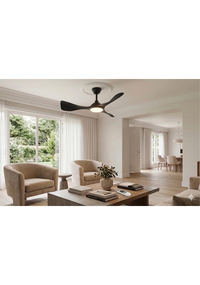 Eco Lounge Cata Ct 3001 Zürih 40w Ledli Tavan Vantilatörü Kumandalı 3 Renk