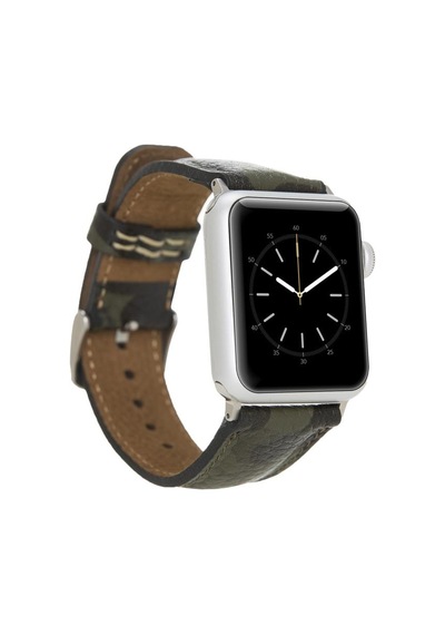 Apple Watch Uyumlu Deri Kordon 42-44-45mm Kf04n